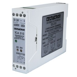 TCA 310 Conversor Pt1000 para 4a20mA, 0a10V e outras escalas