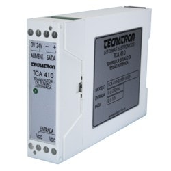 TCA 410 Transdutor de Tensão Alternada para 4a20mA, 0a10V e outras escalas