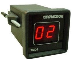 TMD 2 Indicador/display digital BCD de 2 dígitos de painel para sinais digitais 24Vcc